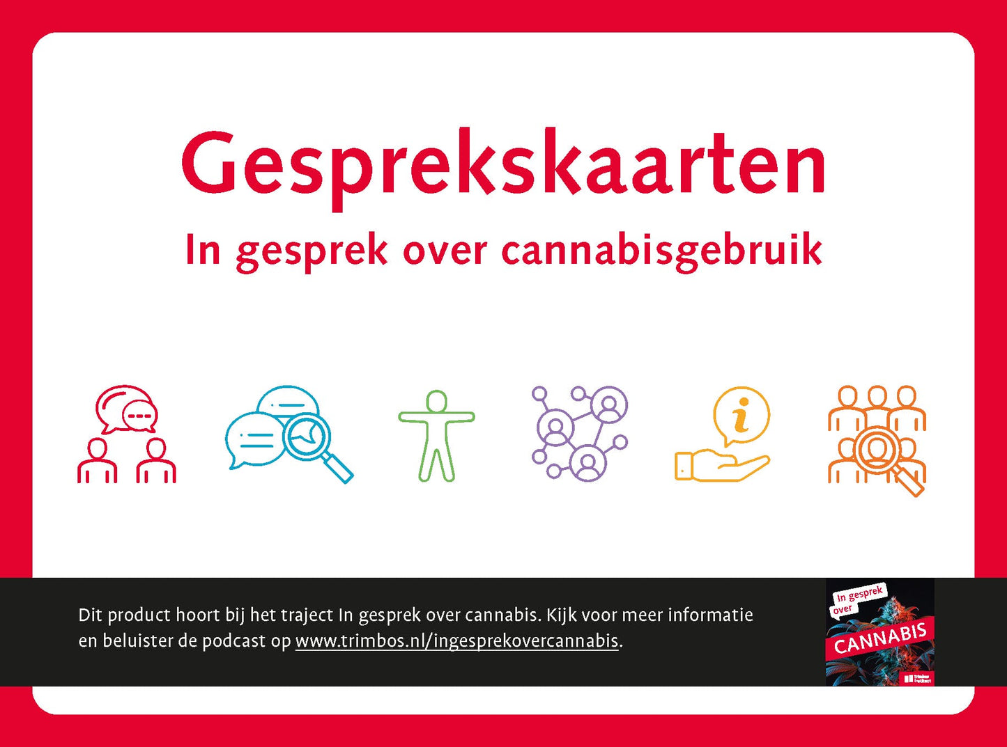 Gesprekskaarten – In gesprek over cannabisgebruik