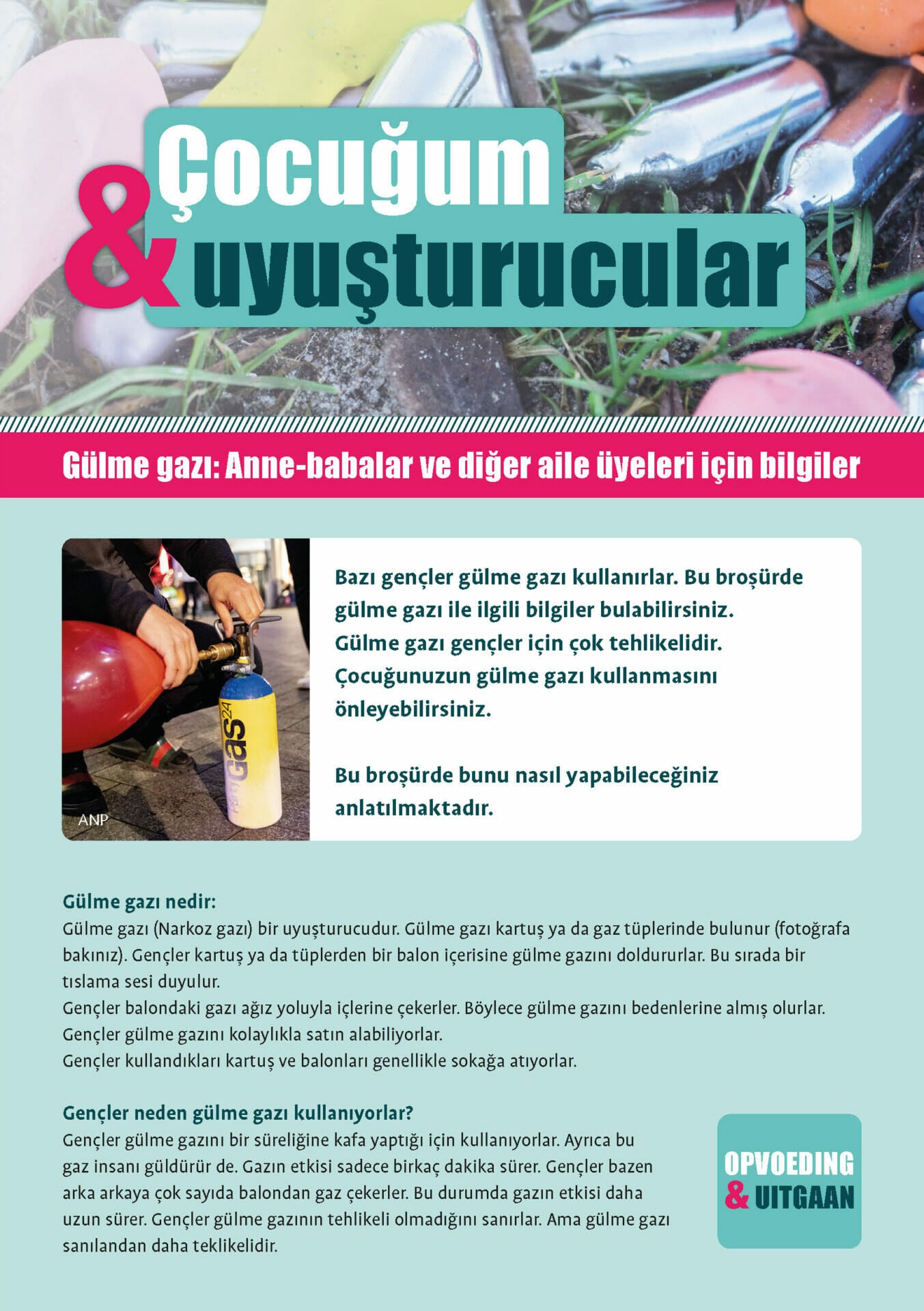 Lachgas Informatie voor ouders
