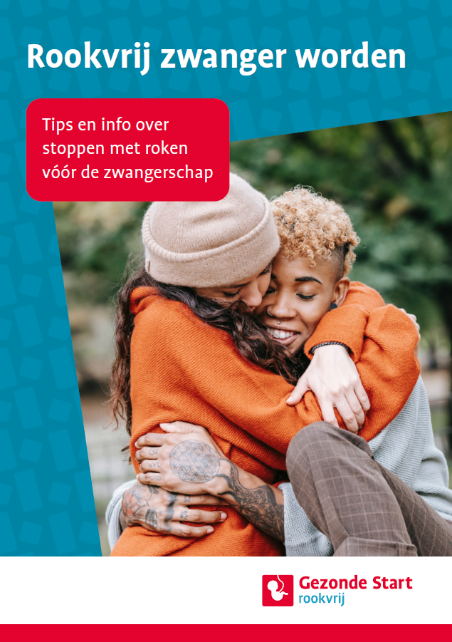 Publieksfolder Rookvrij zwanger worden