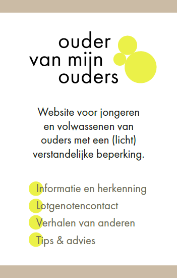 Visitekaartje OudervanmijnOuders.nl (set 50 stuks)