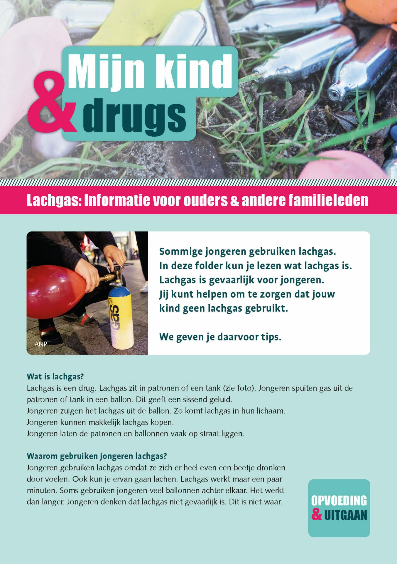 Lachgas Informatie voor ouders