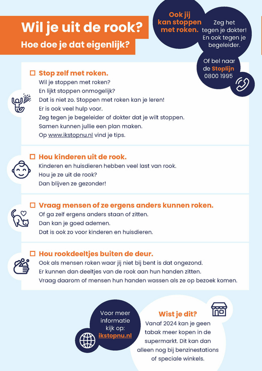 Wil je uit de rook?