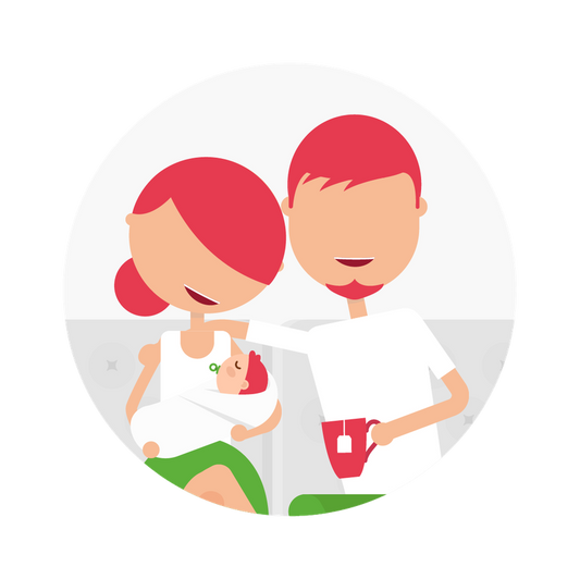 Meegeefkaarten Alcoholvrij Zwanger voor zorgverlener (Scheurblok 20 stuks)