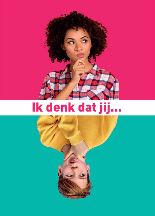 Spel 'Ik denk dat jij...'