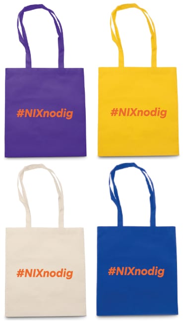 #NIXnodig tasjes - 20 stuks