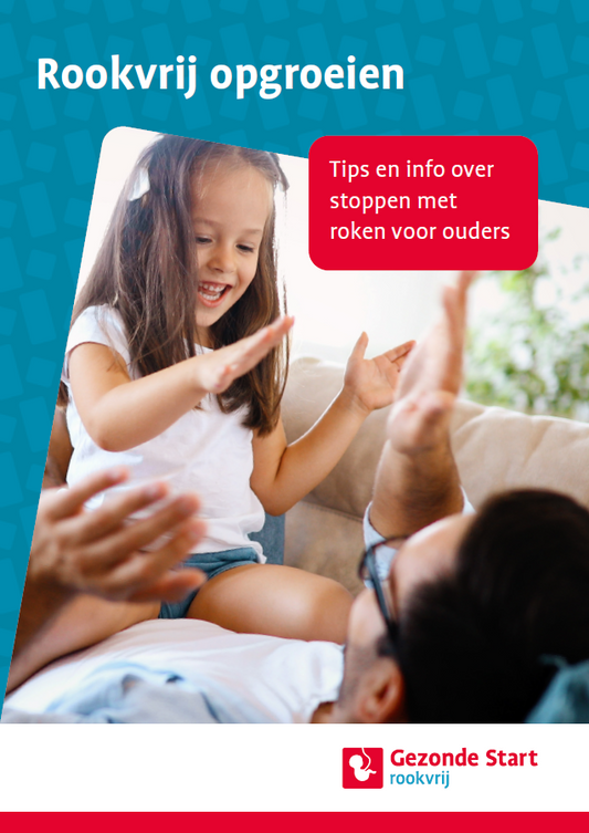 Publieksfolder Rookvrij Opgroeien