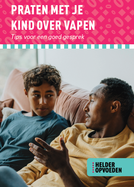 Praten met je kind over vapen - Tips voor een goed gesprek